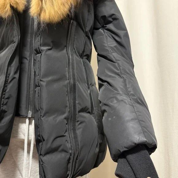 MACKAGE Adali in XS Black with fur - Picture 7 of 10